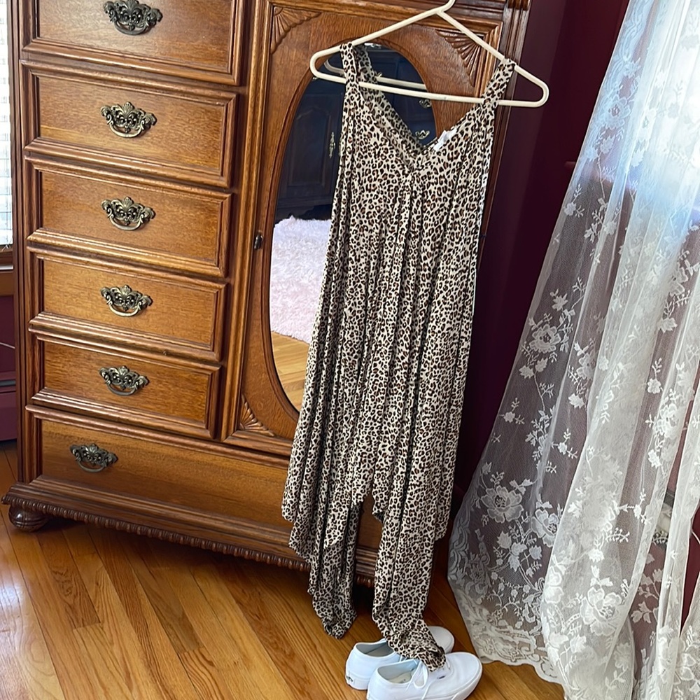 Leopard casual dress